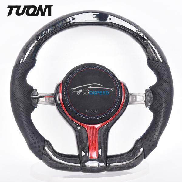 Led Forged F20 F22 Bmw Carbon Fiber Steering Wheel Flat Bottom