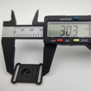 Eco Friendly Square Mini Double Side Release Buckle 20x30mm