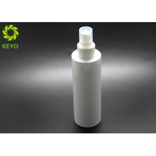 Round PET Material Body Wash Shampoo And Conditioner Bottles With White Pump Cap