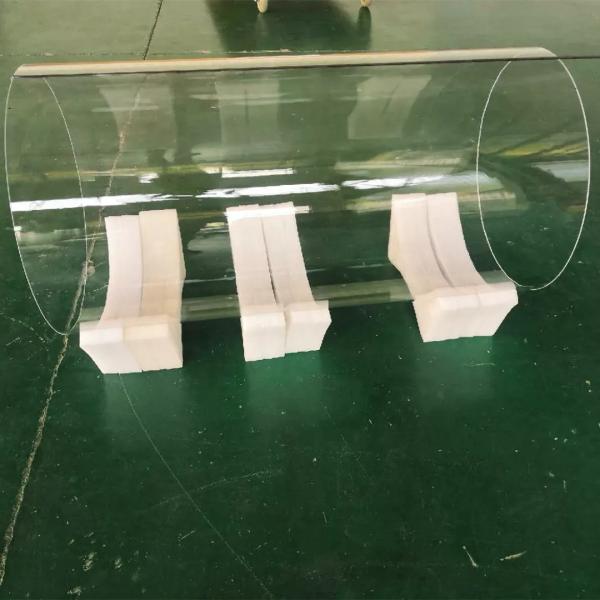 Buy Large Diameter Quartz Clear Glass Tube Solar Photovoltaic Diffusion Tube at wholesale prices