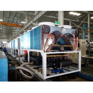 Quality Air cooled screw chiller 700KW with heat pump for sale