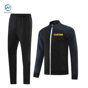 Football Training Tracksuit Jerseys with Lightweight Breathable Fabric and Team
