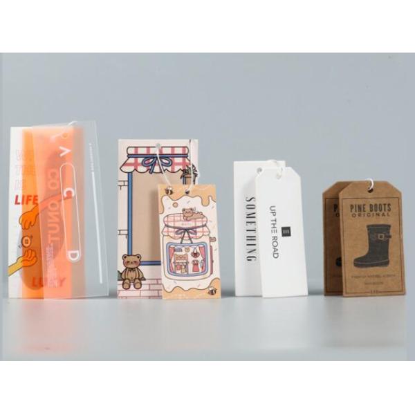 Children'S Clothing Printed Hang Tags Flexo printing Environmental Friendly
