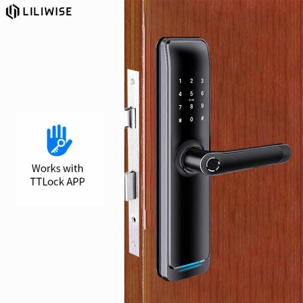 Buy ROSH Electronic Deadbolt Lock Wifi Keyless Remote Control Replaceable Cylinder at wholesale prices