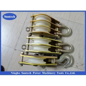 Nylon Hoisting Lifting Block 3 Ton Cable Pulling Pulley