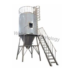 High Solubility / Fluidity Spray Drying Machine Steam Heating Resource