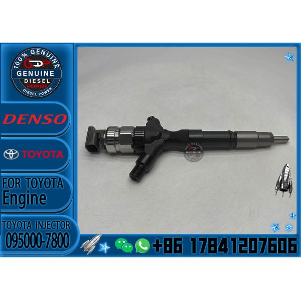 Professional Fuel Denso Common Rail 095000-7800 For Toyota- Hiace Hilux 2kd-ftv Injector 23670-39245
