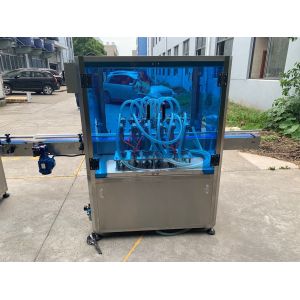 Suspension And Disinfectant Automatic Filling Capping And Labelling Machine Line