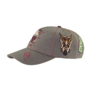 Customized Dragon Embriodery Baseball Caps, Low Profile Kids Adjustable Cotton