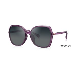 Frey Lens Non Polarized Sunglasses Plastic Frame Fashionable Cat Eye