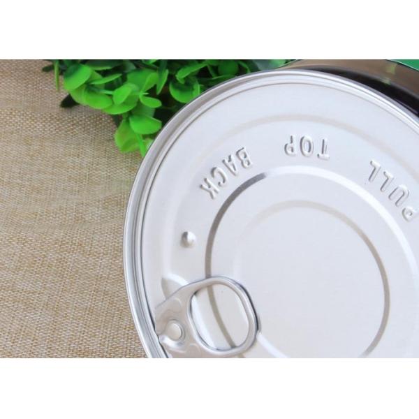 2200 ml Aluminum Lid PET Beverage Plastic Ring Pull Can For Snack