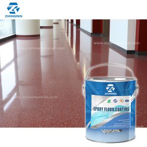 Bright Smooth Appearance Waterborne Epoxy Floor Paint Abrasion Resistant