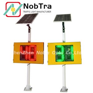 Quality CE Certified 2 Color Solar Radar Traffic Signal for Overspeed Enforcement for sale