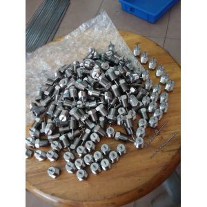 CNC machining stainless steel thermowell，CNC maching parts, Forging parts,