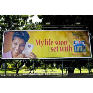 Quality Wall-Mounted Ads Signs Tri-Vision Billboard Construction for sale