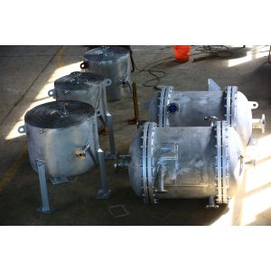 Detachable Horizontal Vertical Spiral Plate Heat Exchanger