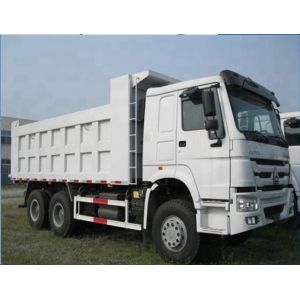 ZZ3257N3647A 25 Ton Tipper Truck / Sinotruk Howo Dump Truck Optional Color