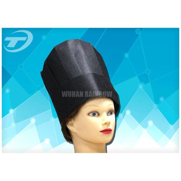 Buy Disposable Surgical Caps With Nonwoven Fabric / Disposable Chef Hats at wholesale prices