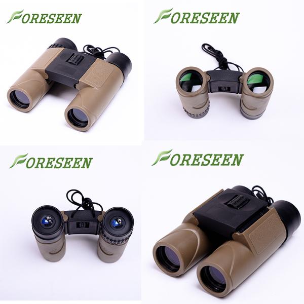 Folding High Powered Compact Waterproof Binoculars Lightweight 10x25 For Adult Kids