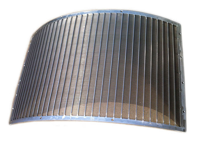 Rectangle SUS 304 Length 2000mm Wedge Screen Filter , Mine Vibrating Screen