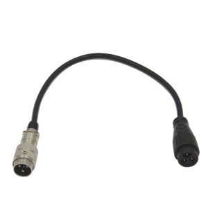 Quality 3 Pin 13.6inch Waterproof Male Female Connector Cable scooter E-bike Battery Charge Waterproof Connector Wire for sale