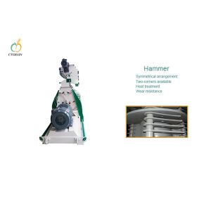 China Hammer Mill And Pellet Grain Crusher Machine on sale