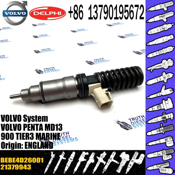Direct Sale Diesel Fuel Injector 21379943 BEBE4D26001 For VOL PENTA MD13 900 TIER3 MARINE