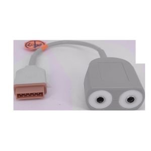 GE Dinamap Temperature Extension Probe Cable 11 Pin Carescape B650