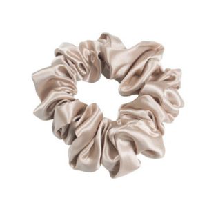 Women 6cm Mulberry Silk Scrunchies Set Plain Dyed Grade 6A