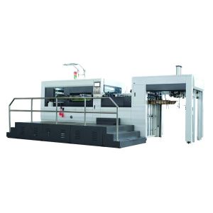 Automatic Flatbed Die Cutter Machine, Automatic Lead-Edge Feeding, stripping