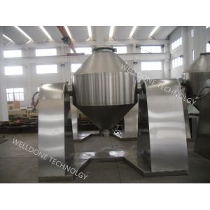 SUS304 Double Cone Vacuum Shelf Dryer For Powder Mixing