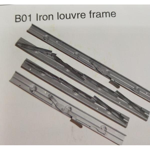 Aluminium Louvre Frames For Window Customized Service OEM Service