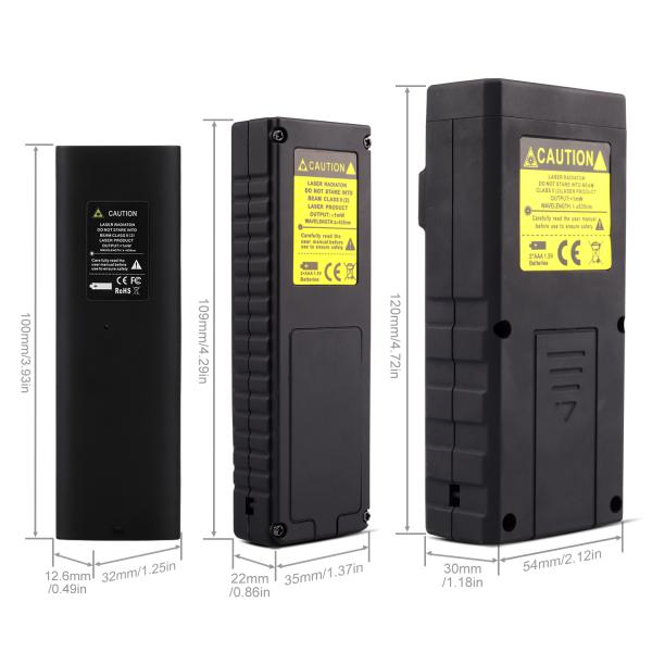 40m 100m OEM ODM Mini Portable Digital Rangefinder Infrared Laser Distance Meters Electric Laser Rangefinders