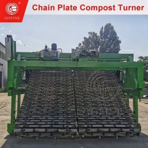 Organic Animal Manure Chain Plate Compost Compost Turner Fertilizer Composting