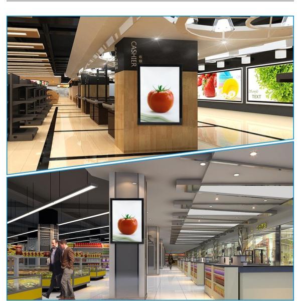 High Brightness Magnetic Light Box Wall Mounting Light Guide Panel Click Open