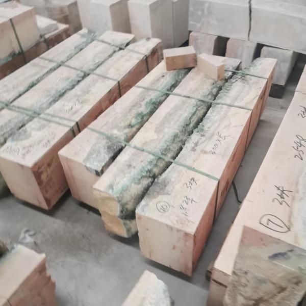 Refractory Fused Cast Block for Glass Smelter SiO2 Content % 13% Auto Glass Run