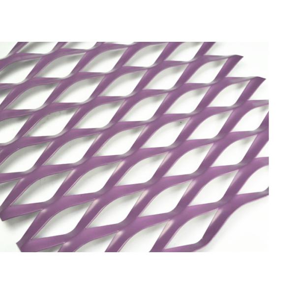 Buy Curtain Walls Aluminum Expanded Mesh LWD115mm X  SWD40mm PVDF Finished at wholesale prices