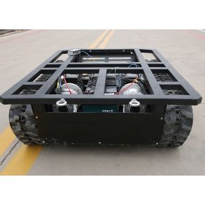 Power Trasmission 500KG Load Rubber Undercarriage Black Color