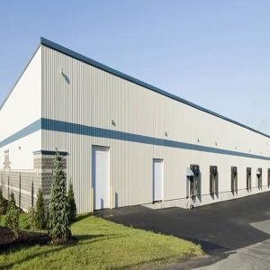 Steel Structure Warehouse with CZ Purlin and ISO 9001 Certification