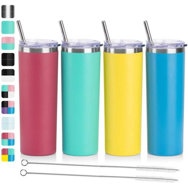 20oz Hot Selling Double Wall Stainless Steel Vacuum Coffee Water Mugs Custom