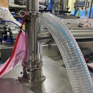 Stainless Steel Pneumatic Piston Automatic Feeding Liquid Transfer Pump