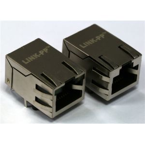 China HY971161C 1000Base-T x2 RJ45 With Integrated Magnetics LPJG17301A9NL on sale