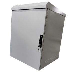 IP65 14U Outdoor Telecom Cabinet Powder Coating Finish