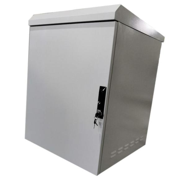 Buy IP65 14U Outdoor Telecom Cabinet Powder Coating Finish at wholesale prices