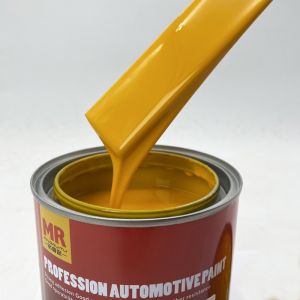 M114 Transparent Yellow 1K Car Paint Custom Automotive Paint Chemical Resistance