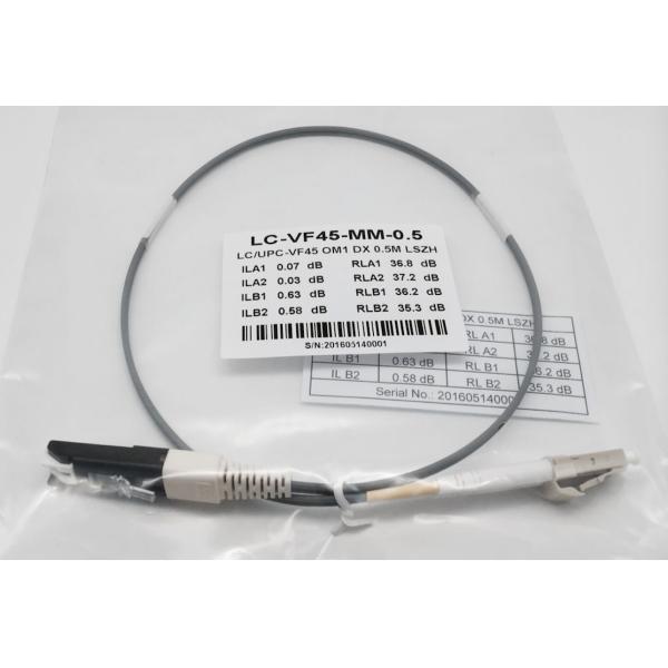 3M Volition VF-45 Fiber Optical Patch Cord In 62.5/125 Or 50/125 Duplex Cable