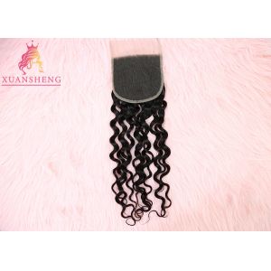 China Italian Curly 5*5 Transparents Lace Closure on sale