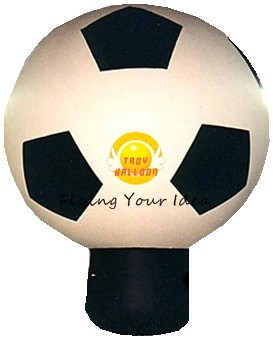 Giant Attractive Inflatable Advertising Balloon For Promotion With Football
