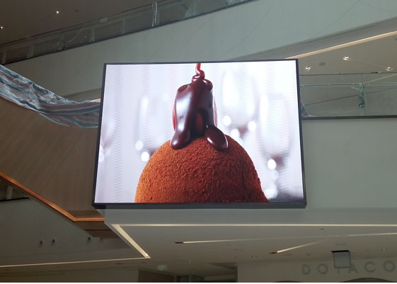 P4 Indoor Full Color Led Display Screen , Indoor Led Video Walls Iron / Steel Material