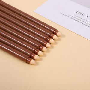 Custom color logo printed plastic empty lip liner tube package container slim